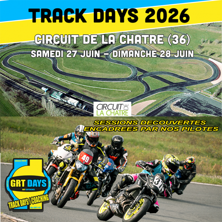 Track Days - La Chatre 27/28 Juin 2026