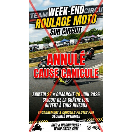 Track Days - La Chatre 27/28 Juin 2026